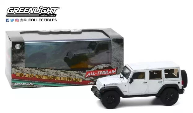 Greenlight Jeep Wrangler Unlimited Moab 2013 1:43 86176