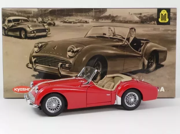 Kyosho Triumph Tr3a Spider 1958 1:18 08032R