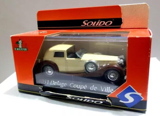 Solido Delage Coupe De Ville 1939 1:43 4051