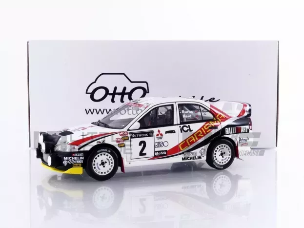 Ottomobile Mitsubishi Carisma Gt Evo Iv night Version Gr.a N 2 Rally Rac Lombard 1997 Richard Burns Robert Reid 1:18 OT1192