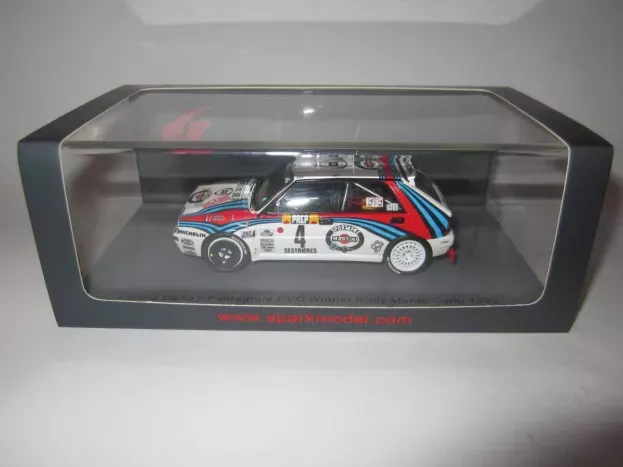Spark Lancia Delta Hf Integrale Evoluzione Martini N 4 Winner Rally Montecarlo 1992 D.auriol B.occelli 1:43 S9015