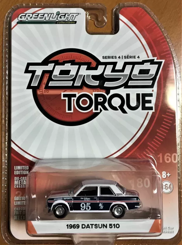 Greenlight Datsun 510 N 95 Racing 1969 1:64 47020A