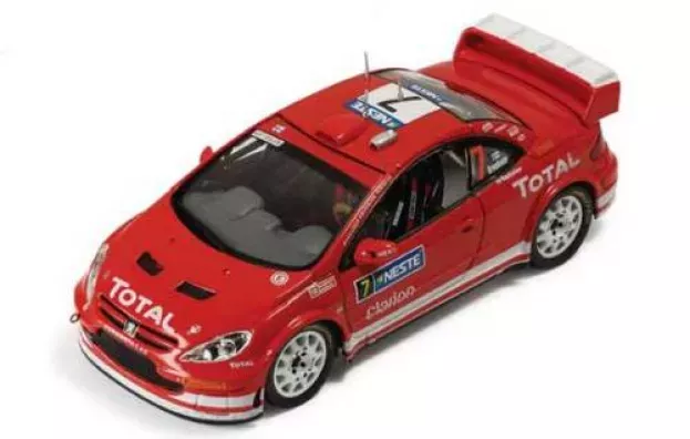 IXO Models Peugeot 307 Wrc N 7 Winner Finland Rally 2005 Gronholm Rautiainen 1:43 RAM202