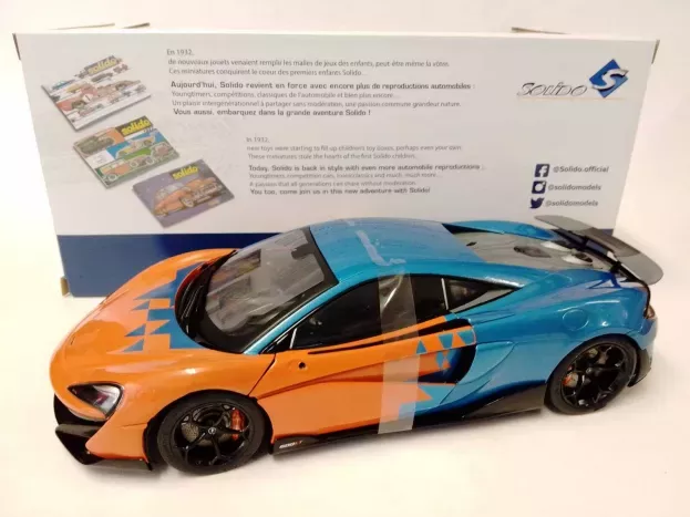 Solido Mclaren 600lt F1 Team Tribute Livery 2019 1:18 1804503