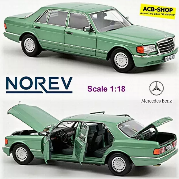Norev Mercedes S-class 560sel w126 1991 1:18 183469