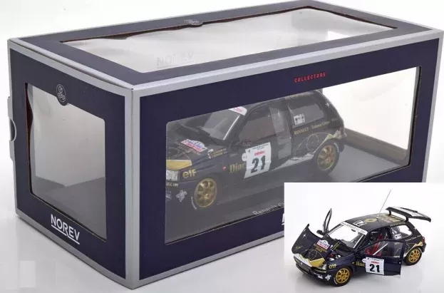 Norev Renault Clio Williams Diac N 21 Rally Tour De Corse 1993 S.jordan J.boyere 1:18 185228