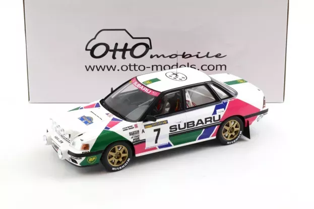 Ottomobile Subaru Legacy Rs night Version Gr.a N 7 2nd Rally Swedish 1992 Colin Mcrae Derek Ringer 1:18 OT1158