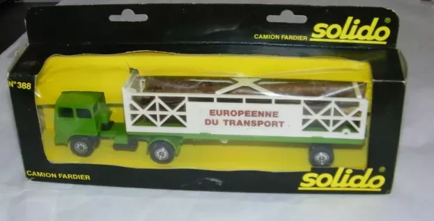 Solido Saviem H875 Truck Timber Transportation 1970 1:60 388