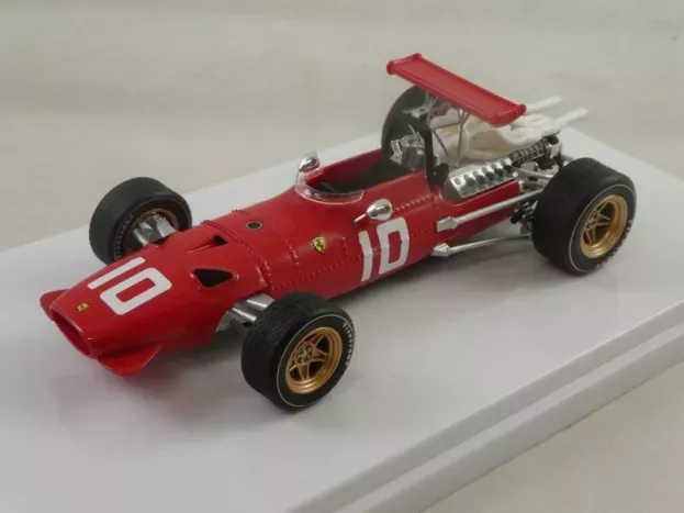 Tecnomodel Ferrari F1 312 Scuderia Ferrari N 10 4th Dutch Gp 1968 Jacky Ickx 1:43 TM43-18B