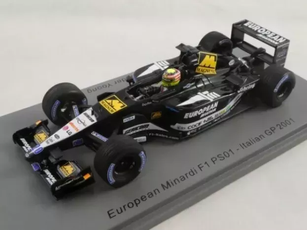 Spark Minardi F1 Ps01 Team European N 20 Season 2001 Alexander Yoong 1:43 S4848