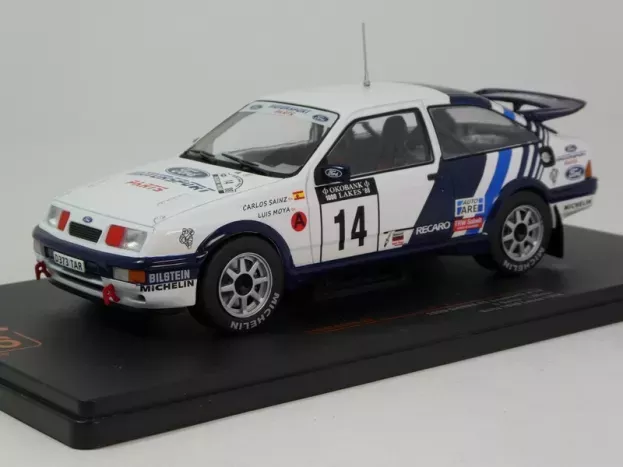 IXO Models Ford Sierra Rs Cosworth Team Ford Motorsports N 14 6th Rally 1000 Lakes 1988 Carlos Sainz Luis Moya 1:24 24RAL032A.22