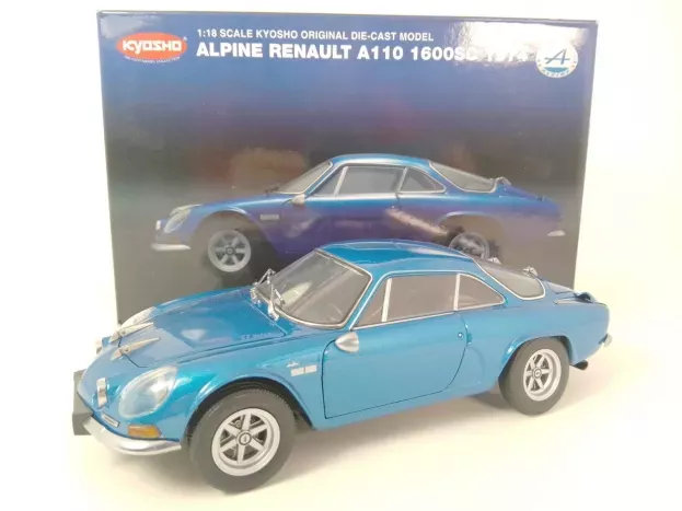 Kyosho Renault Alpine A110 1600sc 1974 1:18 08482BL