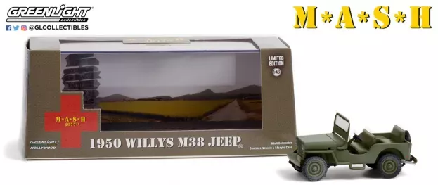 Greenlight Jeep Willys M38 Open 1950 M-a-s-h 1:43 86594