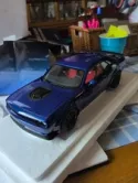DODGE CHARGER SCAT PACK WIDEBODY PLUM CRAZY PURPLE 1/18 MODEL BY AUTOART 71757