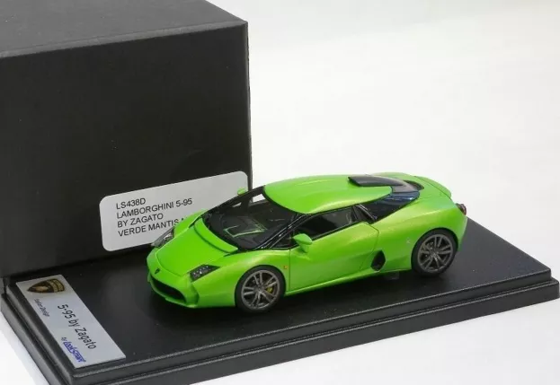 Looksmart Lamborghini 5-95 Coupe Zagato Titanium Wheels 2014 1:43 LS438D