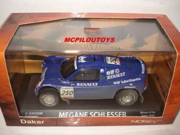 Norev Renault Megane Schlesser Rally N 250 Winner Paris Dakar 2000 1:43 880031
