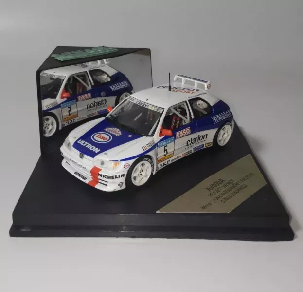 Vitesse Peugeot 306 Maxi N 5 Winner Rally Lyon Charbonnieres 1996 G.panizzi N.panizzi 1:43 AV090A