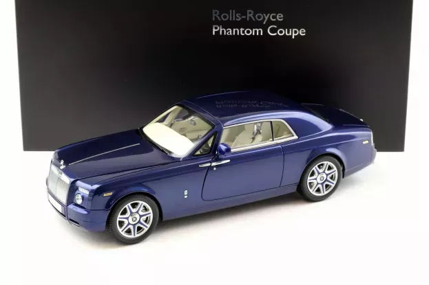 Kyosho Rolls Royce Phantom Coupe 2-door 2008 1:18 08862BLM