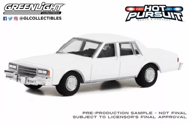 Greenlight Chevrolet Caprice Police 1980 1:64 43005