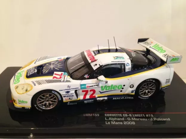 IXO Models Chevrolet Corvette C6-r Team Luc Alphand Aventures N 72 24h Le Mans 2008 L.alphand G.moreau J.policand 1:43 LMM155