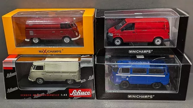 Vitesse Volkswagen T1 Van Bulli Kundendienst 1955 1:43 4