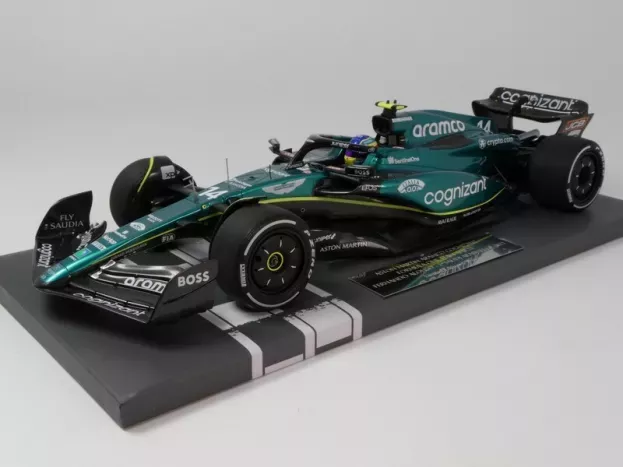 Minichamps Aston Martin F1 Amr23 Team Aramco Cognizant N 14 3rd Saudi Arabian Gp 2023 Fernando Alonso 1:18 117230214