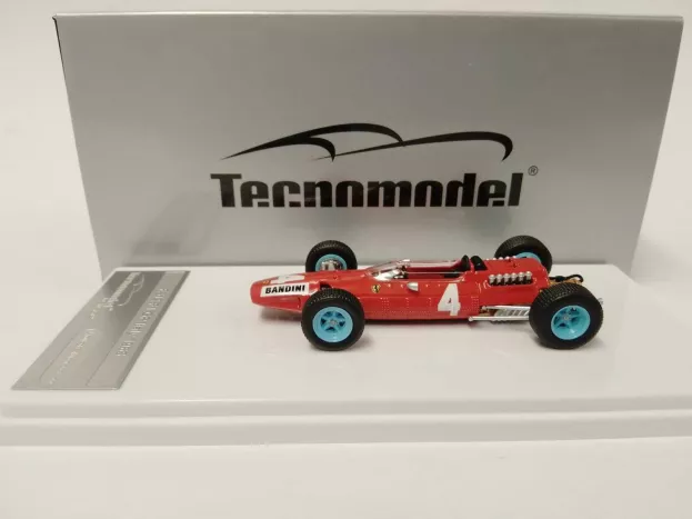 Tecnomodel Ferrari F1 512 N 4 Italy Gp 1965 Lorenzo Bandini 1:43 TM43-11A