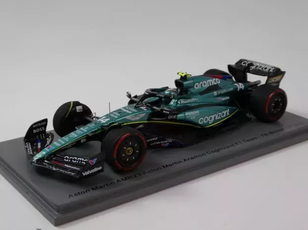 Spark Aston Martin F1 Amr23 Team Aramco Cognizant N 14 British Gp 2023 Fernando Alonso 1:43 S8595