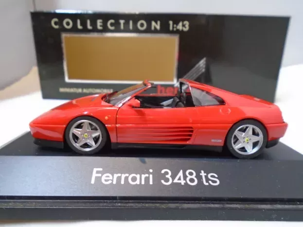 Herpa Ferrari 348ts Spider 1989 1:43 1020