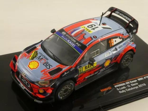 IXO Models Hyundai I20 Coupe Wrc N 19 Rally Catalunya 2019 S.loeb D.elena 1:43 RAM733