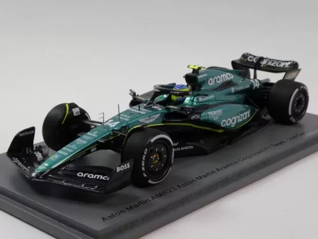 Spark Aston Martin F1 Amr23 Team Aramco Cognizant N 14 2nd Canada Gp 2023 Fernando Alonso 1:43 S8597