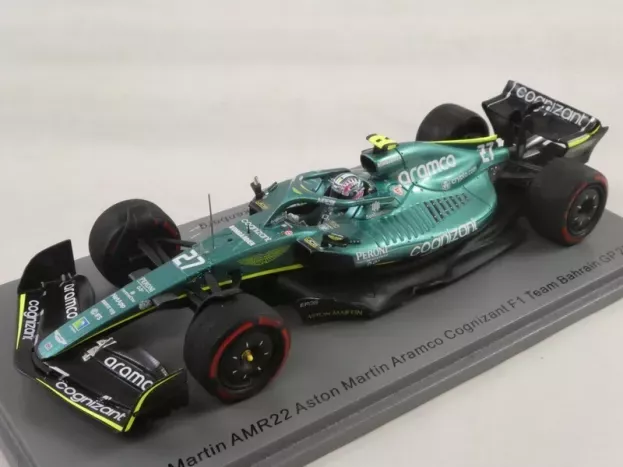 Spark Aston Martin F1 Amr22 Team Aramco Cognizart N 27 Bahrain Gp 2022 Nico Hulkenberg 1:43 S8531