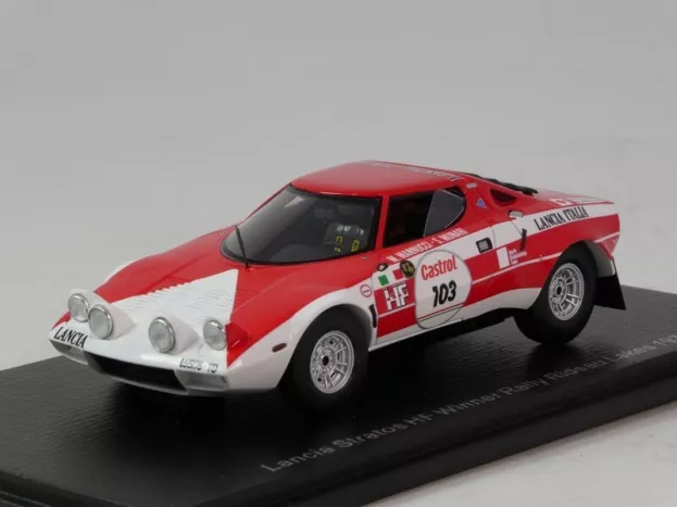 Spark Lancia Stratos Hf N 103 Winner Rally Rideau Lakes 1974 S.munari M.mannucci 1:43 S9077