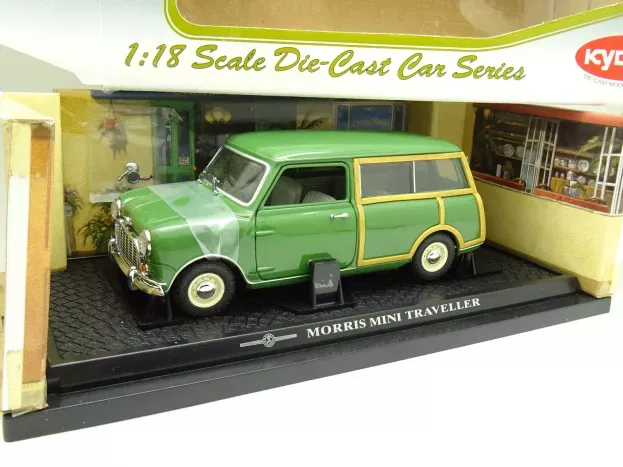 Kyosho Morris Mini Minor Traveller 1960 1:18 08192G