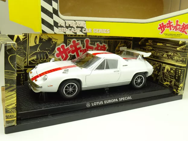 Kyosho Lotus Europa Special 1974 The Circuit Wolf Movie By Satoshi Ikezawa 1:18 08152W