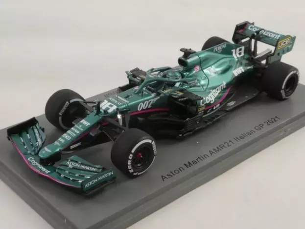 Spark Aston Martin F1 Amr21 Mercedes M12 Eq Power+ Team Cognizant Formula One N 18 Italy Gp 2021 Lance Stroll 1:43 S7693