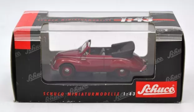 Schuco Dkw 3=6 Cabriolet 1957 1:43 2371