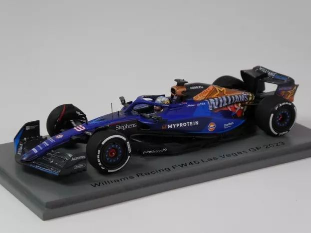 Spark Williams F1 Fw45 Team Williams Racing Gulf N 23 Las Vegas Usa Gp 2023 Alexander Albon 1:43 S8936
