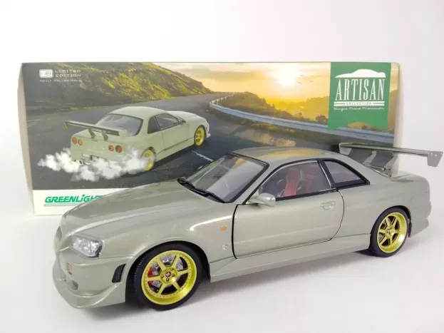 Greenlight Nissan Skyline Gt-r r34 1999 1:18 19033