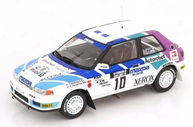 Ottomobile Mazda 323 Gtx N 10 Rally 1000 Lakes 1991 Tommy Makinen Seppo Harjanne 1:18 OT1099