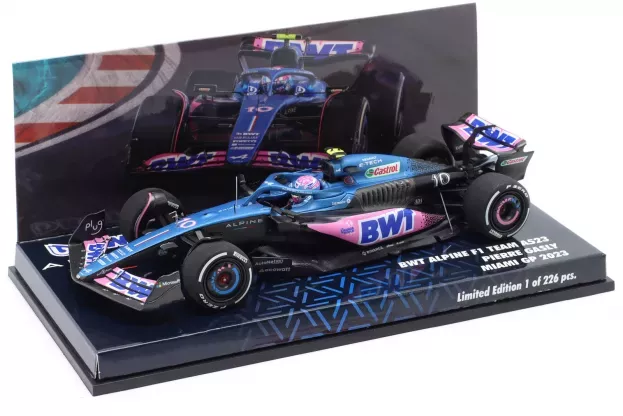 Minichamps Alpine F1 A523 Team Bwt Alpine N 10 8th Miami Gp 2023 Pierre Gasly 1:43 447230310