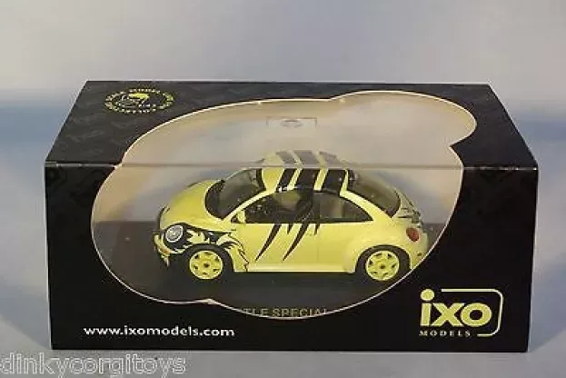 IXO Models Volkswagen New Beetle Special Wasp Livery 2002 1:43 MOC007