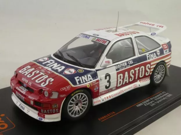 IXO Models Ford Escort Rs Cosworth Bastos N 3 Rally Ypres 1995 P.snijers D.colebunders 1:24 24RAL017A
