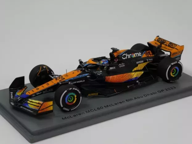 Spark Mclaren F1 Mcl60 Team Mclaren N 81 6th Abu Dhabi Gp 2023 Oscar Piastri 1:43 S8944