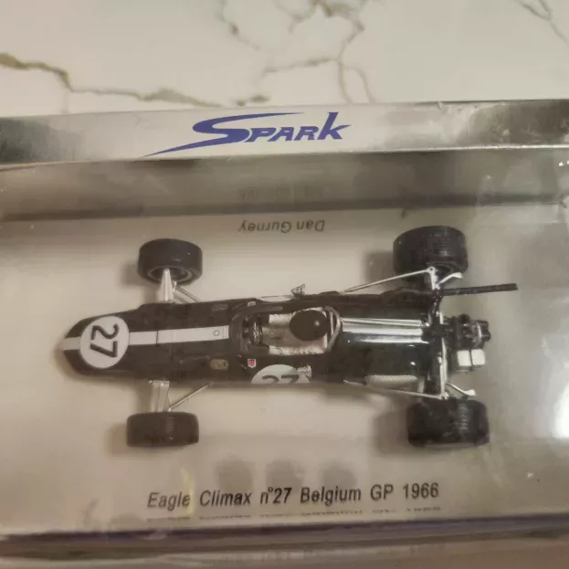 Spark Eagle F1 Climax N 27 Belgium Gp 1966 Dan Gurney 1:43 S1665