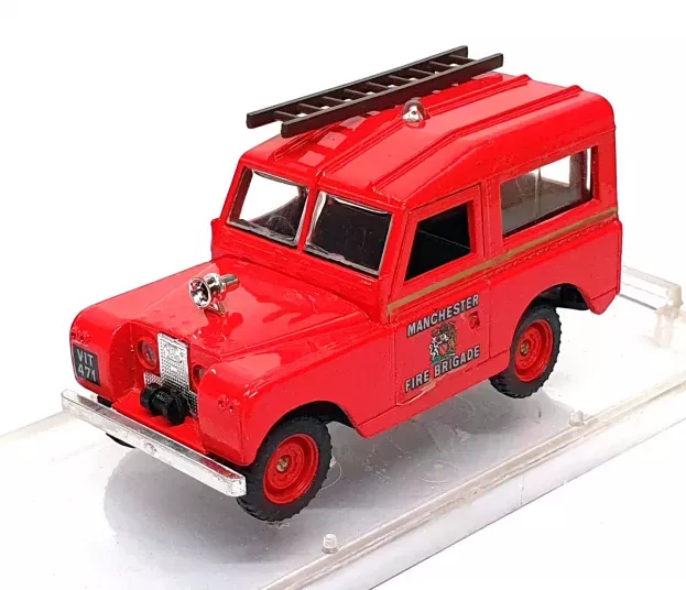 Vitesse Land Rover Land 4x4 Manchester Fire Brigade With Scale Fire Engine 1960 1:43 471