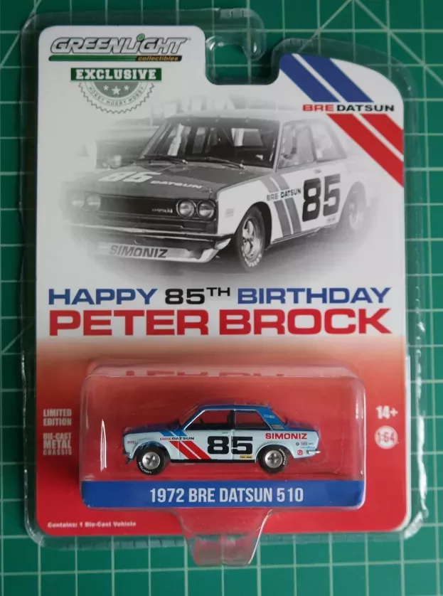 Greenlight Datsun 510 Bre N 85 Racing 1972 1:64 30341