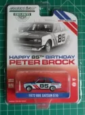 1:64 Greenlight 30341 1972 Datsun 510 #85 BRE Happy 85th Peter Brock Diecast
