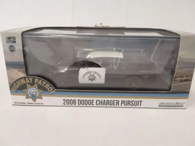 Greenlight Dodge Charger Police California Highway Patrol 2008 1:43 86087