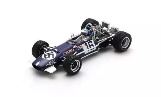 Spark Brabham F1 Bt26a N 16 2nd Monaco Gp 1969 P.courage 1:43 S8317